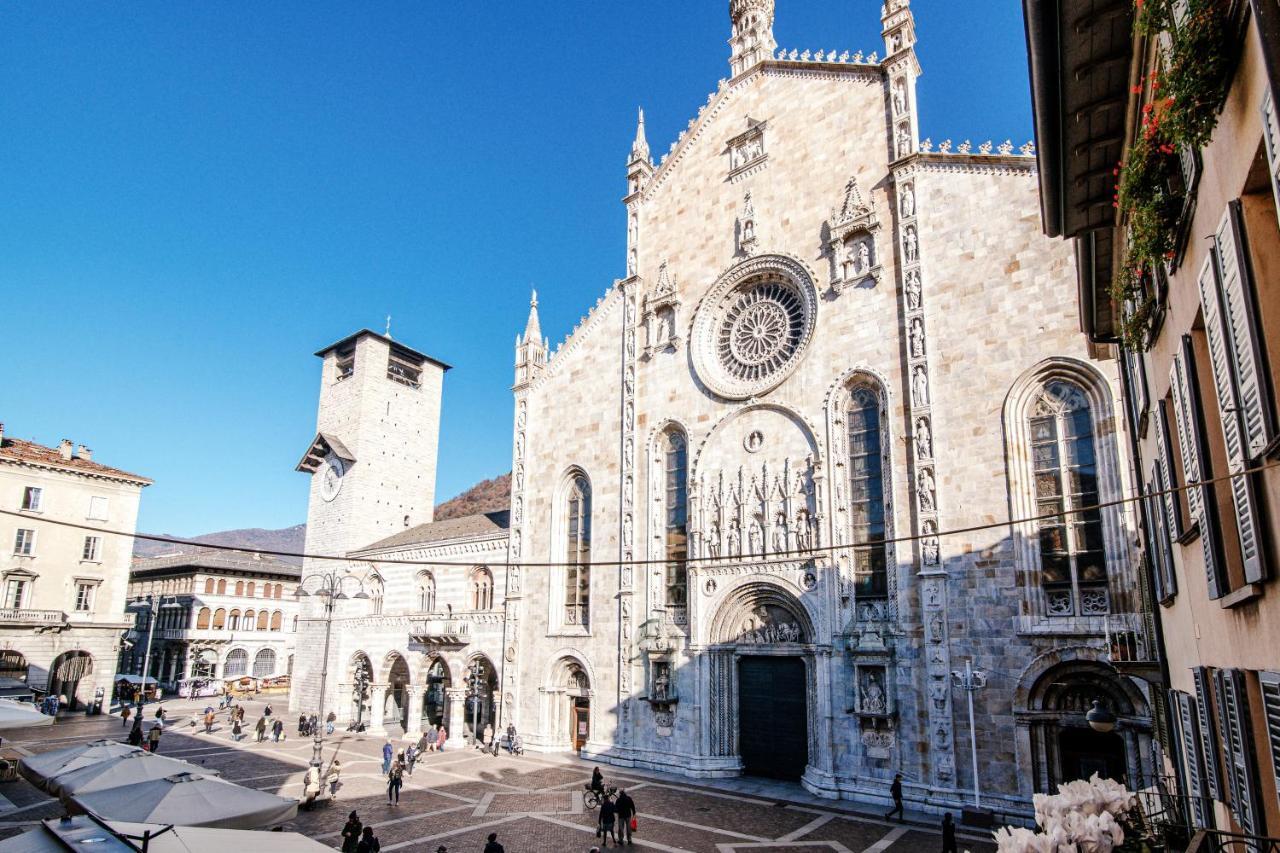 Ferienwohnung La Finestra Sul Duomo - The House Of Travelers Como Exterior foto